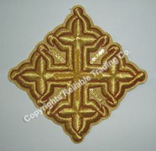 Church Hand Embroidery Emblems